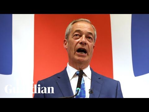 Nigel Farage announces he will stand for Reform UK in general election