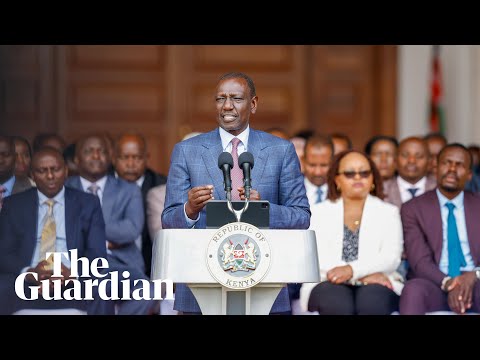 Kenyan president withdraws finance bill after violent protests leave 23 dead