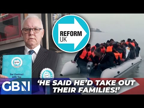 Reform UK candidate says he would SLAUGHTER migrants and their families – ‘It’s shocking stuff!’