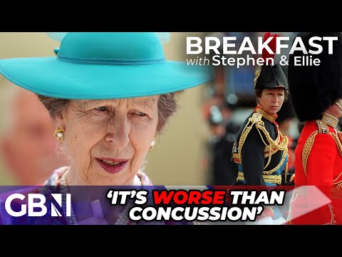 ‘It’s WORSE than concussion’: Princess Anne to REMAIN in hospital in latest blow to royals