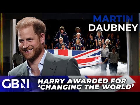 Prince Harry honoured for ‘CHANGING THE WORLD’ by introducing ‘the power of sport’ to veterans