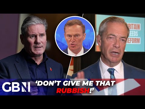 Nigel Farage DENIES ‘handing the keys’ to Starmer by taking over Reform UK – ‘The election is OVER!’