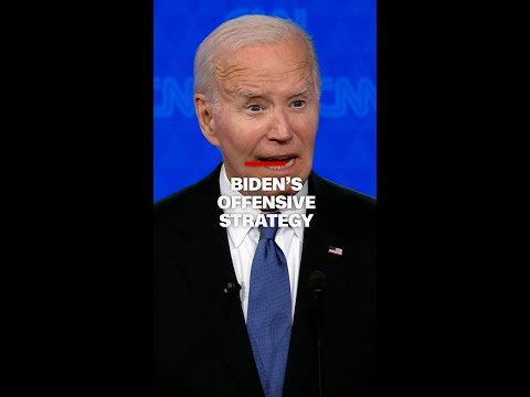 The first time Biden brought up Trump’s conviction