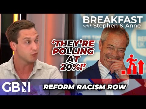 ‘MILLIONS of votes!’ Reform support hits 20% as Nigel Farage shrugs off racism row