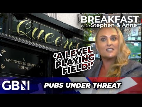 ‘We want a LEVEL playing field!’ Struggling pubs hit out at ‘UNFAIR’ taxes shops don’t have to pay