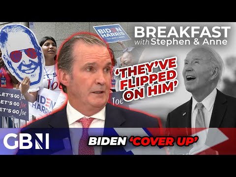 ‘They’ve FLIPPED on him!’ Media accused of DROPPING Biden after years of ‘COVERING UP’ health woes