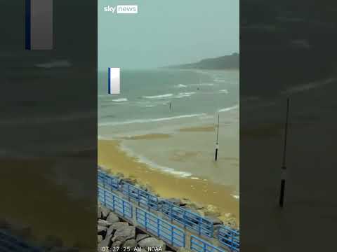 ‘Meteotsunami’ hits Michigan shore