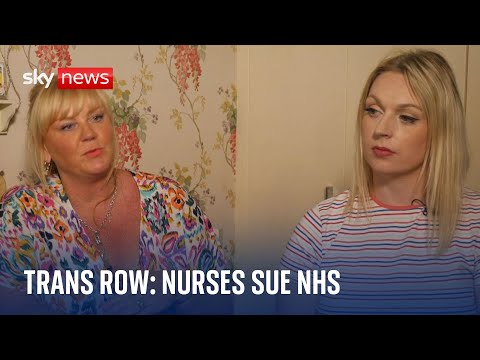 Nurses suing NHS for allowing trans women to use their changing rooms