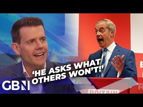‘He’s asking questions no-one else will!’ | Pollster dissects Nigel Farage’s popularity with voters