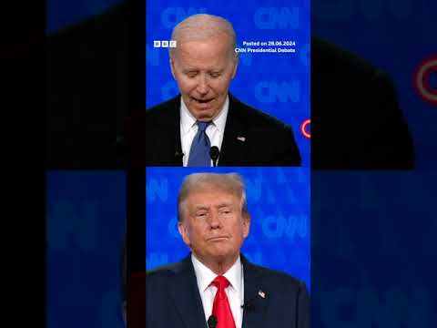 Biden challenges Trump to golf contest. #Trump #Biden #BBCNews