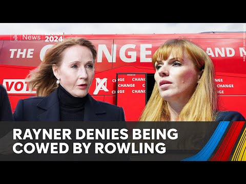 Angela Rayner says she won’t be cowed by JK Rowling when it comes to her views on gender reforms