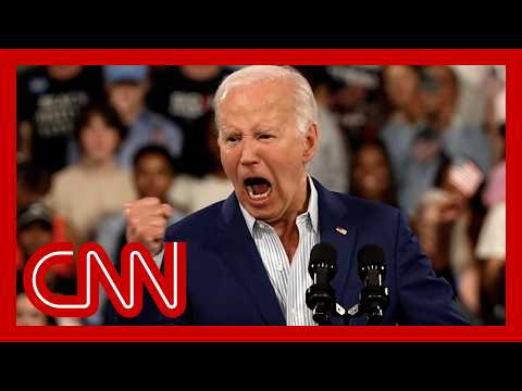 See Biden’s fiery speech after shaky debate performance