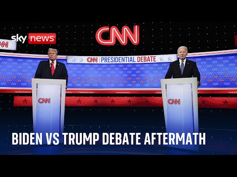 The aftermath of Joe Biden’s debate performance against Donald Trump