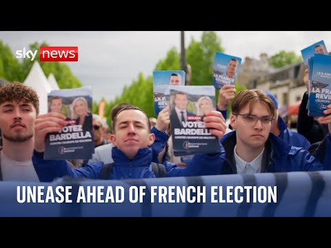 Growing unease in Paris suburbs over National Rally’s lead ahead of election