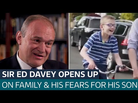 Sir Ed Davey opens up on juggling Lib Dem leadership and caring for teenage son | ITV News
