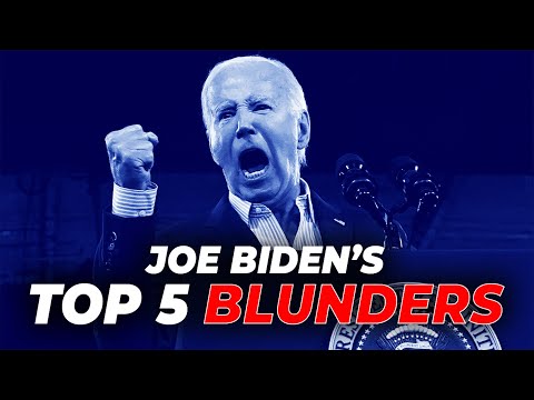 President Joe Biden’s Top 5 Gaffes, Blunders, and Mistakes
