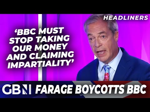 It was OBVIOUSLY biased! | Nigel Farage BOYCOTTING BBC after Question Time stitch up