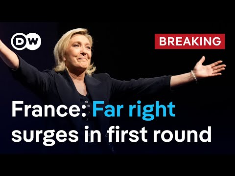 French election: Far-right RN projected to win first round | DW News