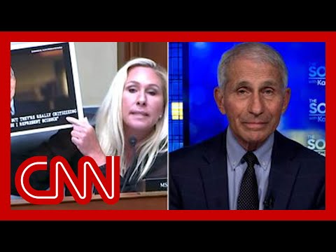 Dr. Fauci responds to ‘unusual’ comments from Marjorie Taylor Greene in Covid hearing