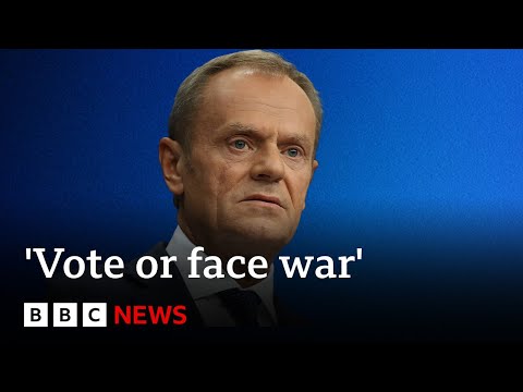 Poland’s prime minister warns of Russian threat ahead of EU elections | BBC News