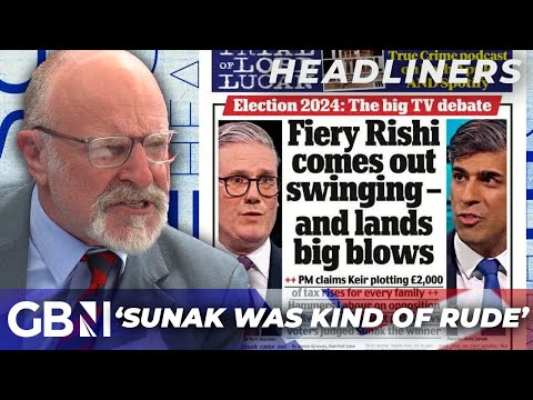 Voters judge Sunak as WINNER of first Election TV debate – ‘it was just a badly formatted debate’