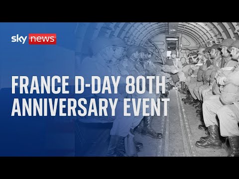 Watch live: D-Day anniversary marked in France – Part 3
