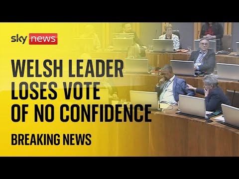 Welsh First Minister loses vote of no confidence