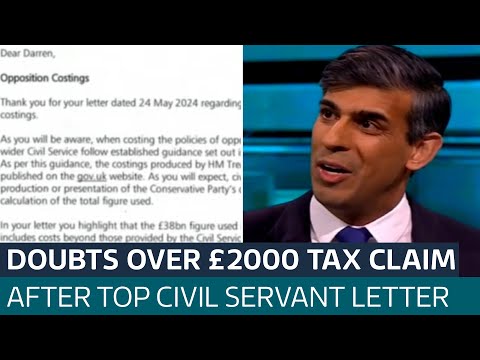 Labour and Tories clash over £2,000 tax claim – so who is right? | ITV News