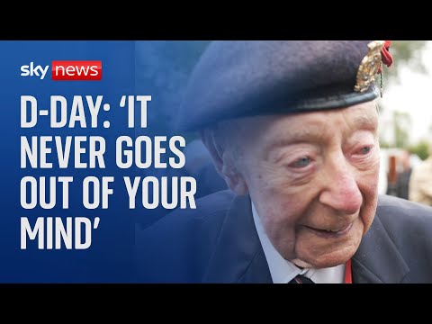 D-Day veterans on their memories of the invasion