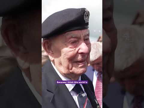 D-Day vet:’ The world is dangerous’