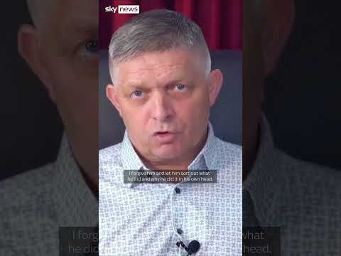 Slovak PM ‘forgives’ attacker