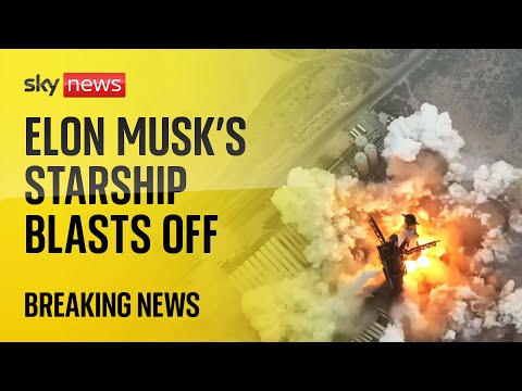 Space X launches biggest rocket ever built for fourth time