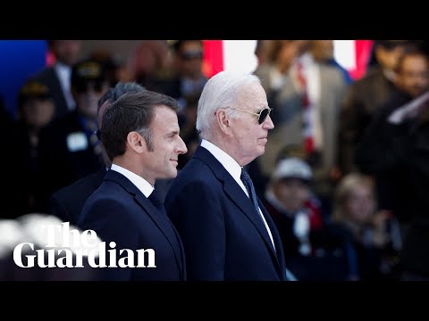 US president, Joe Biden, commemorates D-day with French president, Emmanuel Macron – watch live