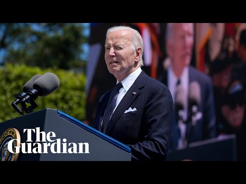 ‘We will not walk away’: Joe Biden likens D-Day to war in Ukraine
