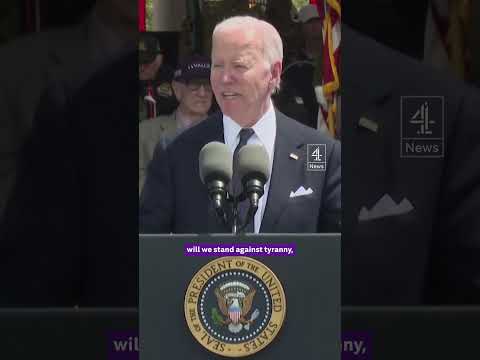 Biden backs Ukraine a tD-Day 80