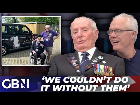 ‘They gave the ultimate sacrifice’ | Taxi charity takes veterans on FREE 6-day trip to honour D-Day