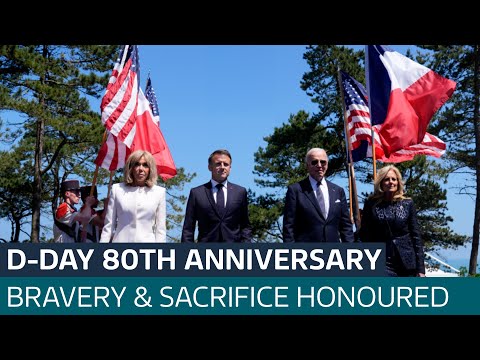 King speaks of ‘profound sense of gratitude’ at Normandy commemoration | ITV News