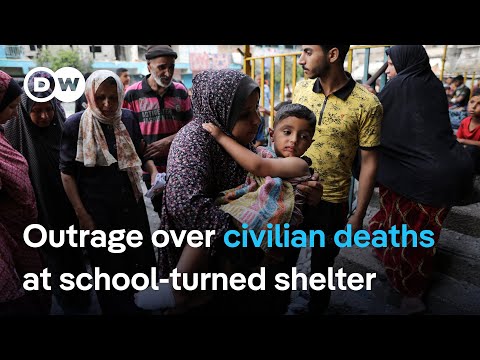 EU calls for independent investigation into deadly Israeli strike on UN school in Gaza | DW News