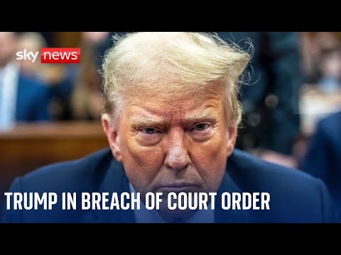 Trump in breach of £300k legal costs ruling after losing UK dossier case