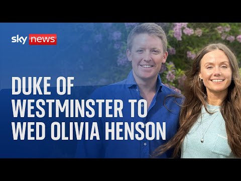 Watch live: Guests arrive at the Duke of Westminster wedding to Olivia Henson