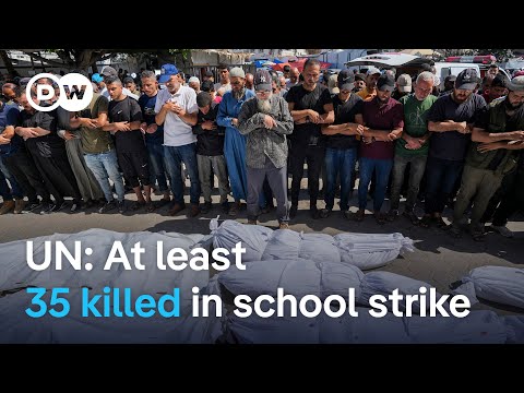 Israel rejects calls for an independent investigation into UN school attack | DW News