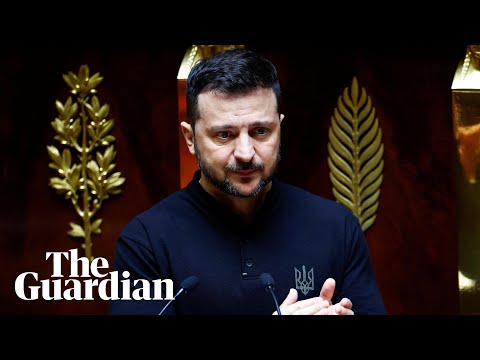 Putin like Hitler ‘crossed the line’, Zelenskiy tells French parliament