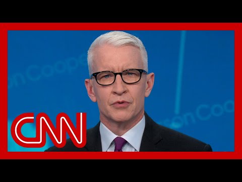 Anderson Cooper responds to Trump’s comments on seeking ‘revenge’