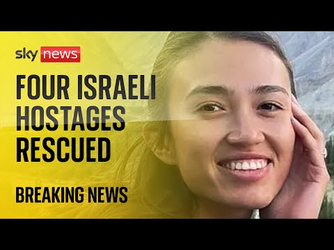 BREAKING: Four Israeli hostages rescued from Gaza, authorities say