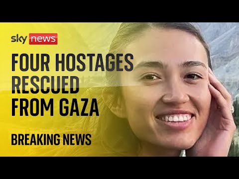 Israel rescues four hostages from Gaza ‘in good medical condition’