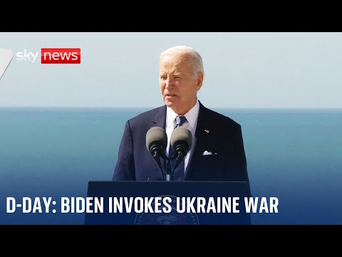 Joe Biden reiterates support for Ukraine at D-Day commemorations | Russia – Ukraine war