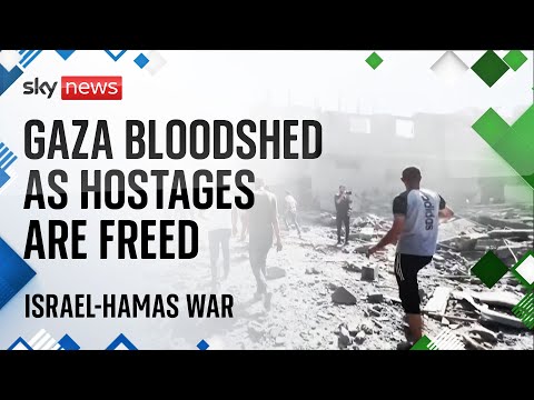 More than 200 Palestinians killed as four Israeli hostages are rescued | Israel-Hamas war