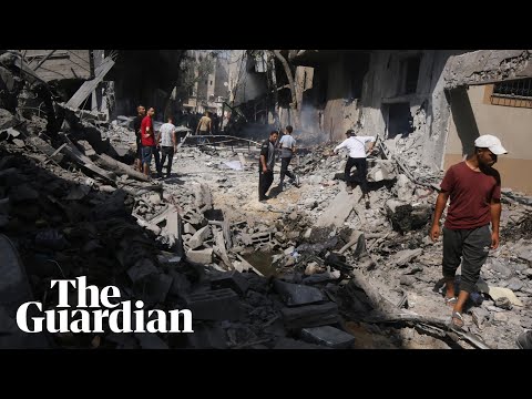 ‘Body parts in the streets’ as Israel intensifies attacks in central Gaza