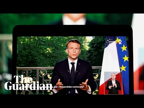 Macron dissolves national assembly for snap poll after EU election results