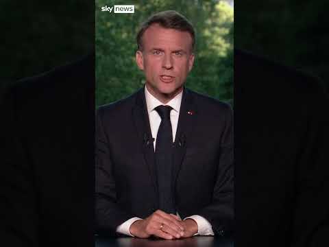 Macron calls snap election
